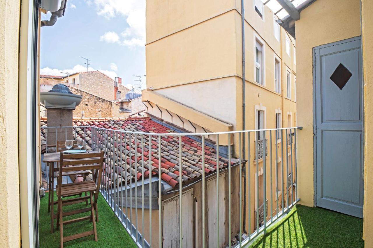 L'Oasis De La Comedie, Au Centre Historique, Parking Prive, Climatisation & Wifi 몽펠리에 외부 사진